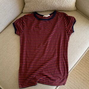 Striped Red and Black T-Shirt